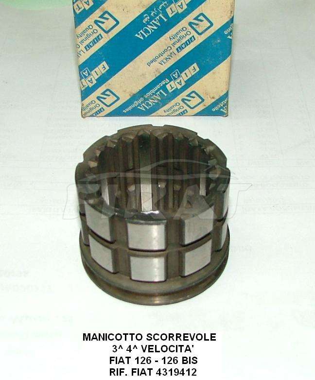 MANICOTTO SCORREVOLE CAMBIO FIAT 126 3^ 4^ V. 4319412